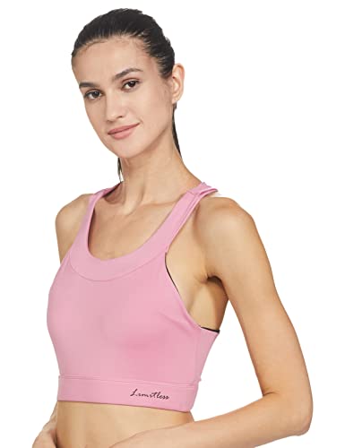 Image of Longies Women's Polyester, Spandex Padded Wire Free Sports Bra