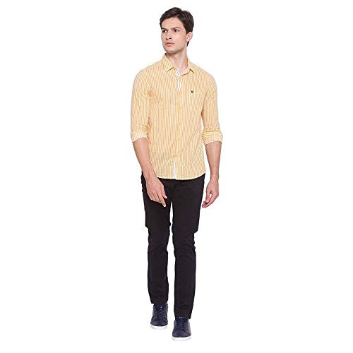 Image of Spykar Men's Checked Slim Fit Shirt