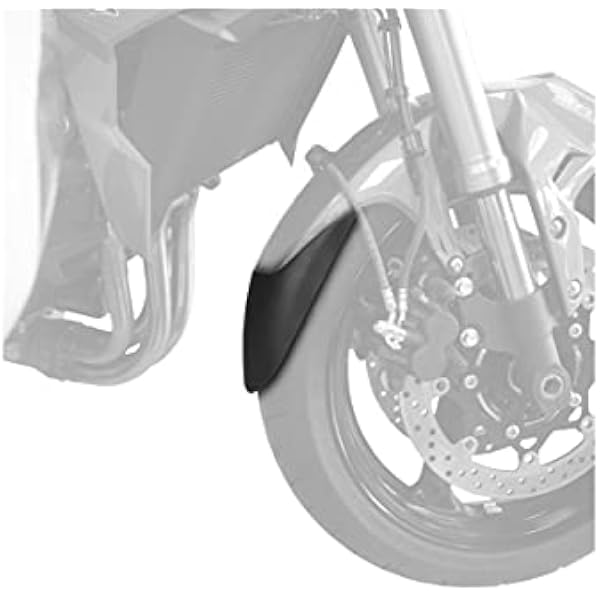 Puig 6176N Extenda Fenda do Suzuki GSR750 11'-16, Black