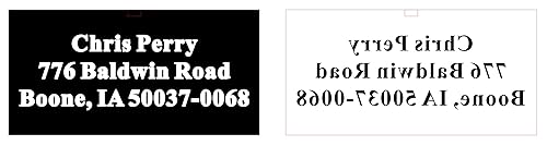 Custom Address Embosser - Personalize with Initials & Text - Hand-Held Embossing Stamp - Monogram, Seal Embosser Best for Books, Envelopes, Napkins