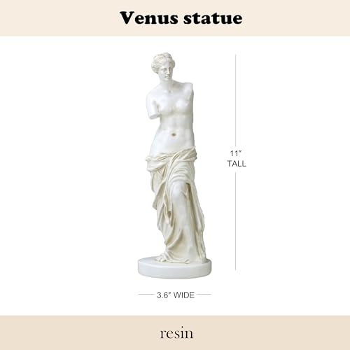 Estatua Venus 11 pulgadas Busto Resina Decoración miniatura 2