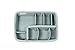 SKB Cases iSeries Storage Organizer iSeries 3i-1309-6 Think Tank Designed Padded Divider Set, Gray (5DV-1309-TT)
