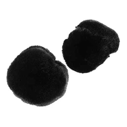VANZACK Fur Wrist Cuff Warmer Furry Wrist Cuff for Women Comfortable Acrylic Fiber Gloves