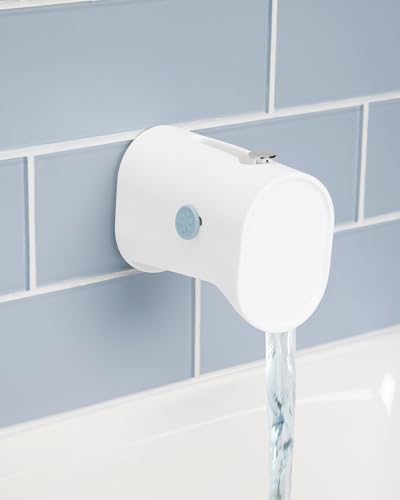 Image of Skip Hop Baby Bath Spout Cover Soft Silicone Faucet Safety Guard with Adjustable Design, Fits Most Bath Spouts, Wave