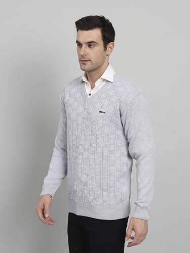 Image of eWools Men's Winterwear Woolen Striped Sweaters