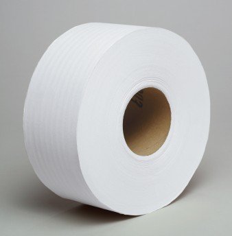 9" Jumbo Roll Tissue, 2 ply - 800 ft per roll, 12 items/case
