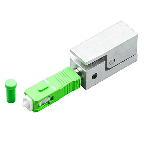 Fiber Optic Adapter Fc/Sc/Lc Apc Square Type Bare Fiber Adapter Coupler For Fiber Emergency Repair And Connection (Sc/Apc) #TOP2