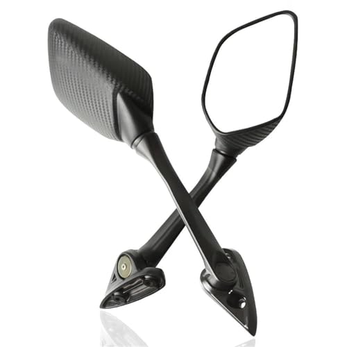 Espejos retrovisores para moto YZF R25 R3 R15 de plástico ABS compatible con Yamaha 2013 a 2017