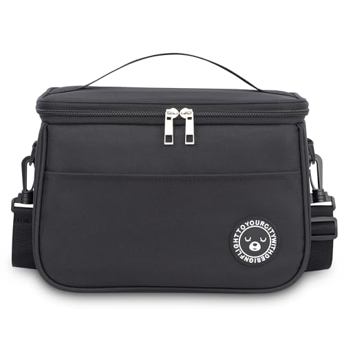 BALIGO Borsa Termica Porta Pranzo 9L, Borsa Termica Aggiornato, Borsa Frigo, Borse Termiche Porta Pranzo, Borsa Pranzo Portatile, Borsa Frigo Pranzo Ufficio Viaggio Picnic