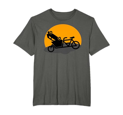 Lastenrad elektro Fahrrad Rad Bike Geschenk T-Shirt