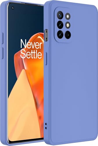 Image of A rtistque Back Cover Case for OnePlus 9R with Camera Protection | Shockproof TPU | Stylish Protective Design | Slim Fit | Ultra Matte | OnePlus 9R Back Cover - Blue