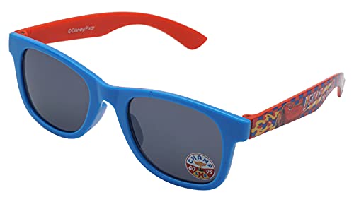 HOVUK® Cars UV400 Lunettes de soleil 3 designs pour garçons et filles Accessoires d'été imprimés Personnages Disney 3 ans et plus, Cars Lunettes de soleil Bleu