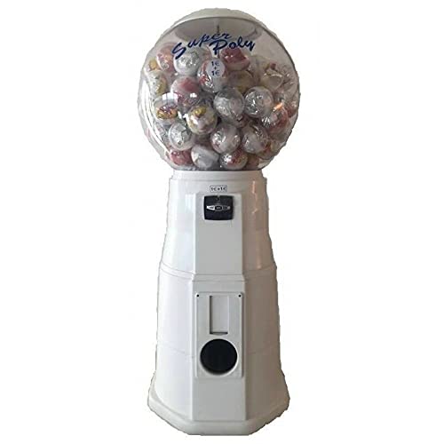 Distribuidor automático Super Poly para evitar la ansiedad por comida en mascotas