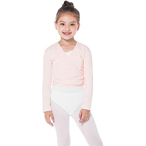 Bezioner Long Sleeve Ballet Wrap Top Cover