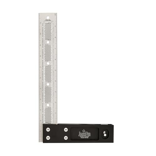 JessEm 12 Precision Woodworking Square - Self-Standing Layout Tool