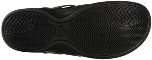 Spenco Women's Triple Strap Sandal, carbon/Black, 7 Medium US | Image 3