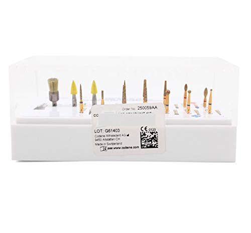 Dental COLTENE Diatech Diatech Composite Preparation and Finishing Kit carborundum lathe needle