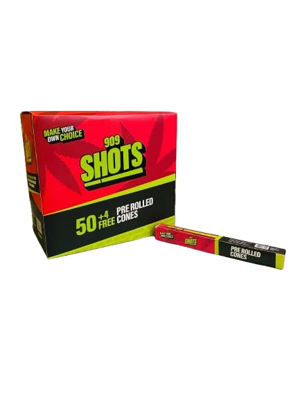 909 Shots Pre-rolled Cone Box, Perfect Roll Cones (Natural) - 54 King Size Wood Pulp Cones | Slow Burning, Ultra-Thin Paper in White color | Imported from France, Hand-Crafted in India, Make Your Own Choice (Pack of 1 Box)-image-16