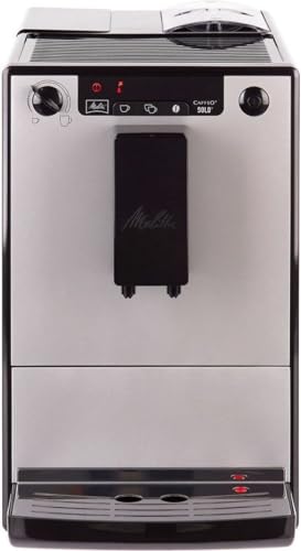 Melitta E950-666 - Cafetera Autom Tica Solo Pure Silver - 1400w - 3 Niveles De Intensidad - Recipiente Para Granos De 125g Melitta E950-666 - Cafetera Autom Tica Solo Pure Silver - 1400w - 3 Niveles De Intensidad - Recipiente Para Granos De 125g