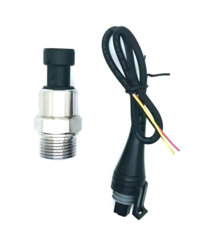 Sensor de presión G1/2 de 0 a 60 bar con salida de 0.4 a 2.4V y elemento cerámico de 5V