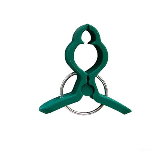 Zilimontt Gesicherte Kunststoff-Pflanzenclip, verbesserte Gartenpflanzen-Stützclips für Kletterpflanzen, Gemüse und Reben mit Schnapp-Design, wiederverwendbar und witterungsbeständig (S)