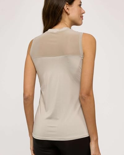 Real Essentials 5 Pack: Women's Dry-Fit Racerback Muscle Tank Tops –Workout Shirts Mesh Insert, Athletic (Available in Plus)4