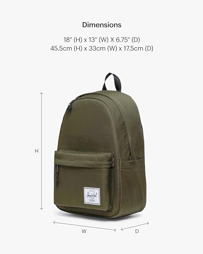 Image of Herschel Classic Backpack, Ivy Green, Mod XL - 25L