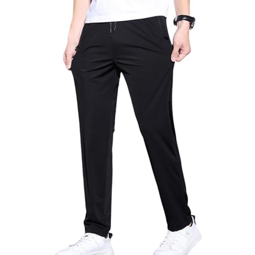 Pantalones de secado rápido para hombre transpirables y elásticos para correr