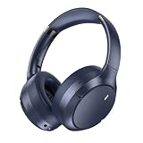 Hybrid ANC Wireless Over-Ear Kopfhörer, 100H Spielzeit, Hi-Res Audio, Bluetooth 6.0, Multi-Mode-Rauschunterdrückung, Comfort Fit, iOS & Android kompatibel, Faltbares Design, reisefreundlich (Blau)