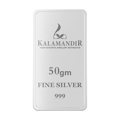 Image of 999 Purity Silver Bar Laxmi | A Timeless Investment | Sealed for Safety Gift for Diwali, Wedding, Puja | BIS Hallmarked | Sealed & Tamper-Proof Packaging - Kalamandir Jewellers