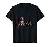 heartbeat springer spaniel cane inglese maglietta