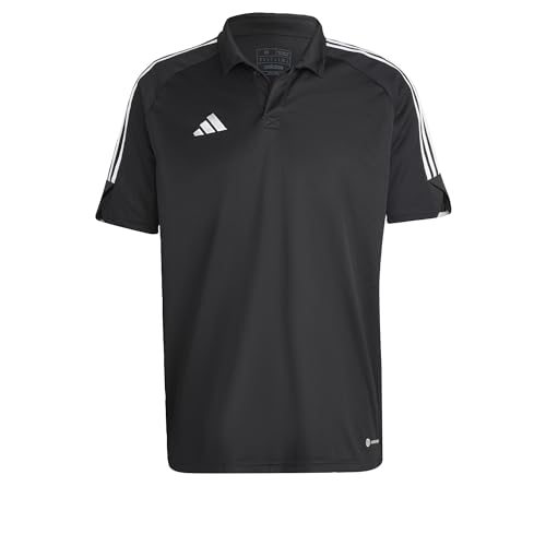 Adidas HS3578 TIRO23 L Polo Polo Shirt Men's Black L