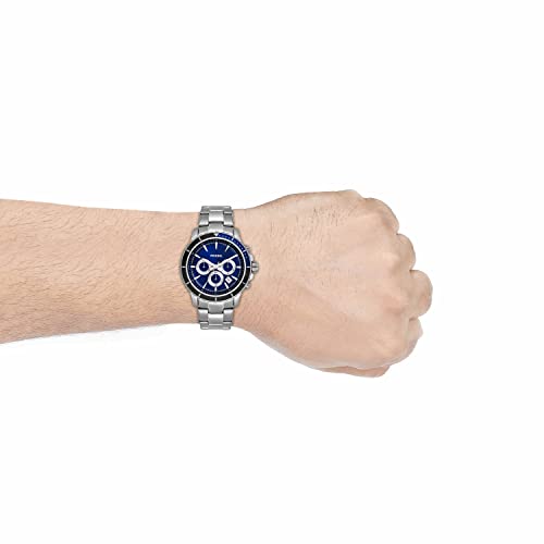 Image of Fossil Men's CH2927 Briggs Analog Display Analog Quartz Silver Watch, Silver, dress