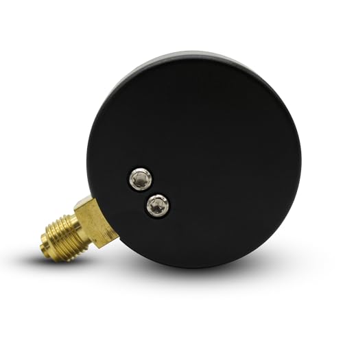 DOJA Barcelona | Wasser Druckmessgerät | 1/4 | 0-16 bar | 1er Pack | Manometer Druckluft | Wasser Manometer Wasserdrucküberwachung von Trinkwassersystemen, Messgerät Heizung, Bewässerung, Pumpen