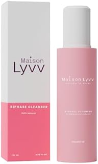 Biphase Cleanser, 4 en 1 aceite y agua desmaq...