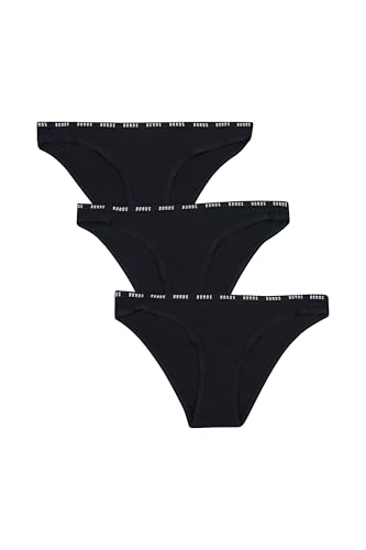 Bonds Women's Underwear Pack, High-cut Icons Bikini Panties for Women, Stretchy Cotton-blend Underwear, 3-pack