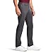 IZOD Men's Saltwater Stretch Flat-Front Chino Pants, Asphalt Strt, 34W x 30L