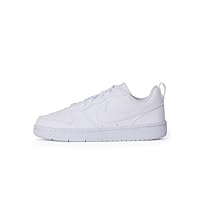 NIKE Unisex Kids Court Borough Low Recraft Sneaker, White, 4.5 UK