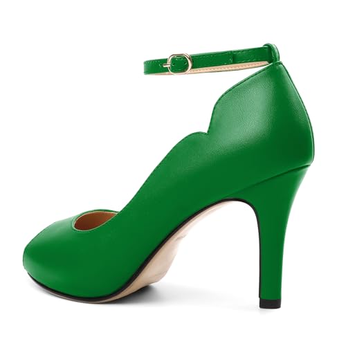 Image of AUMOTED High Heels Pumps Platforms Shoes for Party Daily 3.4 inch Dressy Pumps