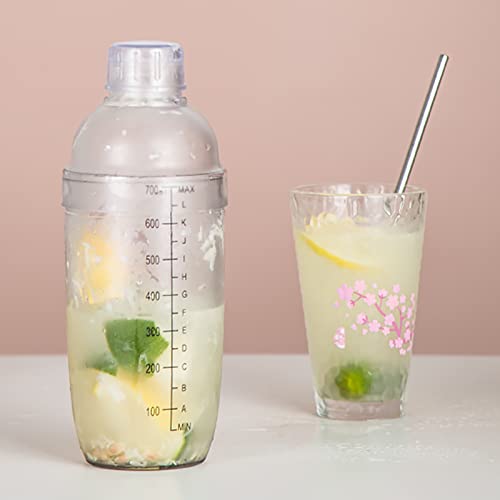 Cedilis 4 Pack Plastic Shaker Cocktail With Extra 2 Cap thumb #6
