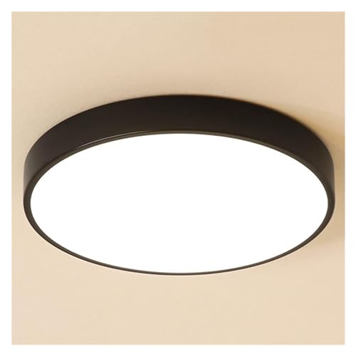 Lámpara de techo LED moderna redonda y regulable para iluminación de pasillo interior