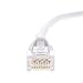 InstallerParts Ethernet Cable CAT5E Cable UTP Booted 40 FT - White - Professional Series - 1Gigabit/Sec Network/Internet Cable, 350MHZ