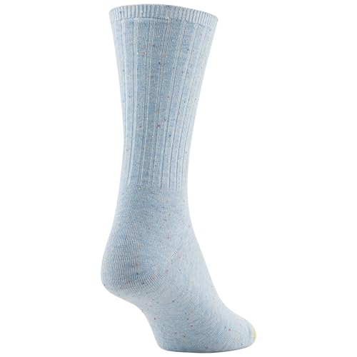Image of GOLDTOE Womens Casual Texture Crew Socks, Multipairs