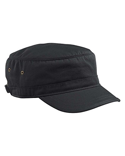 A Product of econscious Organic Cotton Twill Corps Hat -Bulk Saving Black