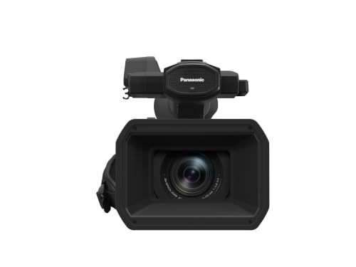 Image of Panasonic Camcorder, Professional Quality 4K 60p, 1.0-inch Sensor, 24.5mm Wide-Angle Lens and Optical 20x Zoom, V-Log, Ethernet, Simultaneous SDI /HDMI Output, HD Live Streaming - HC-X2J