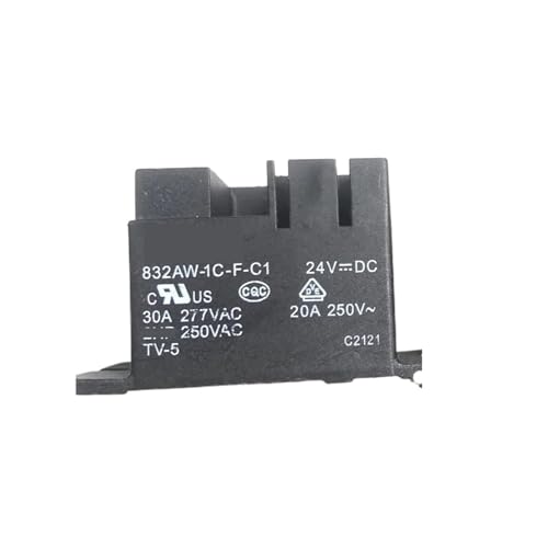Relais 832AW-1C-F-C1 24VDC T9AP5D52-24 à 5 broches pour circuits imprimés