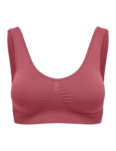 Sujetador sin costuras ONLY Onpmira-2 Seam Bra Noos de microfibra elástica para mujer