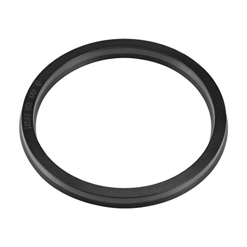 sourcing map junta hidráulica, junta tórica de sellado de aceite del eje del pistón, 70 mm x 80 mm x 6 mm