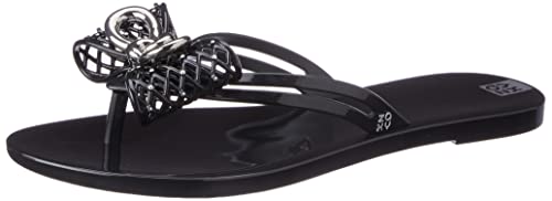 Rasteira Brilha, Zaxy, Feminino, Preto, 36