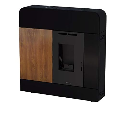 ESTUFA DE PELLETS BRONPI MODELO DORA 12 kW (NEGRO)